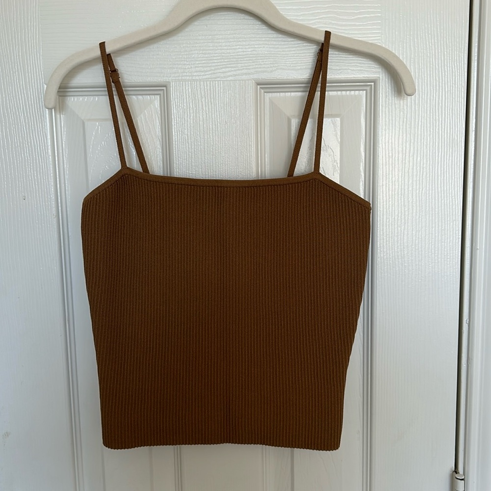Babaton Sculpt Knit Cami Tank. Size M.